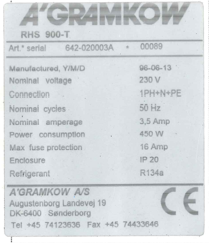 green Rocker switch for filling for RHS 900-T obsolete 