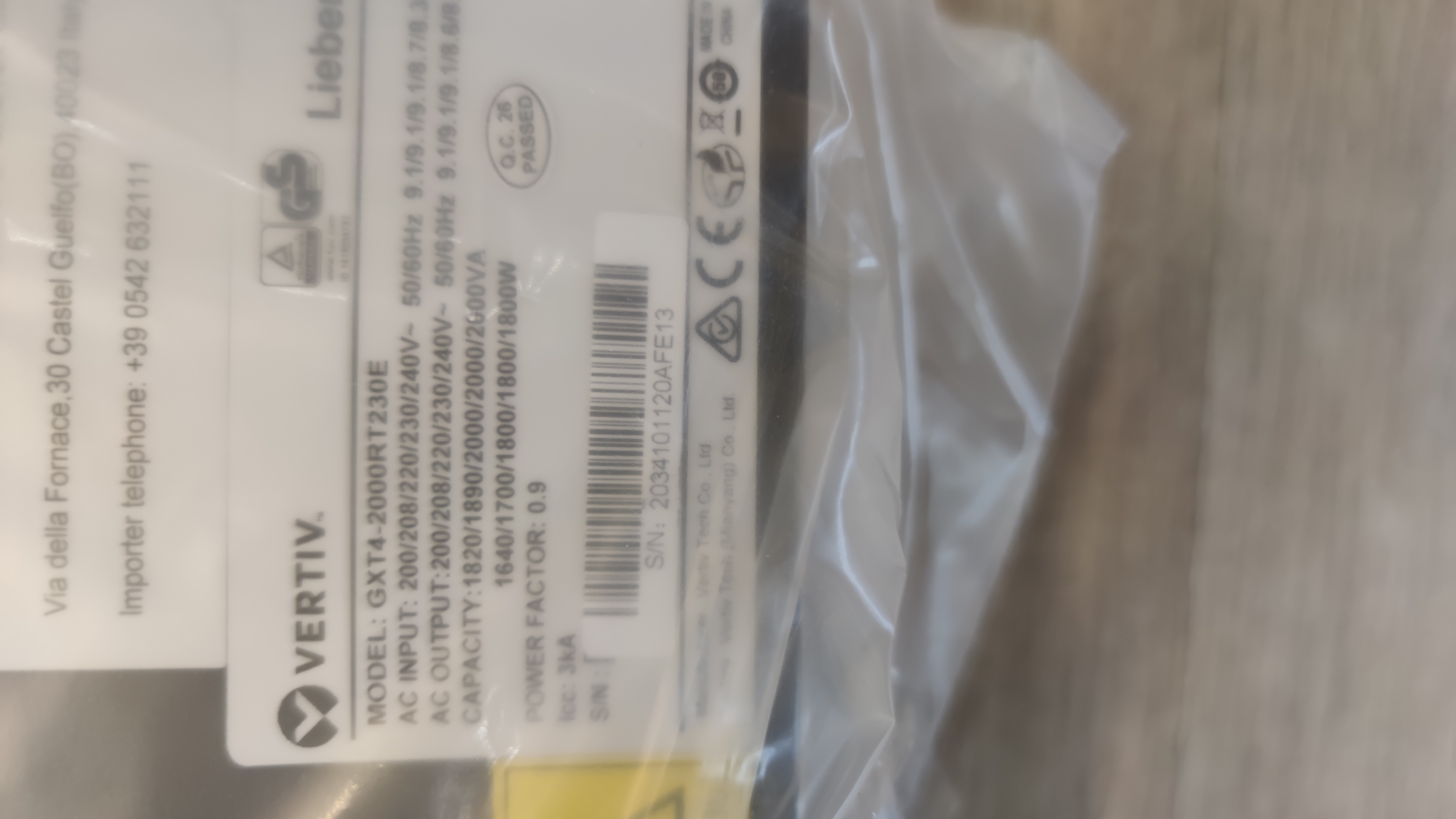 GXT4-2000RT230E
