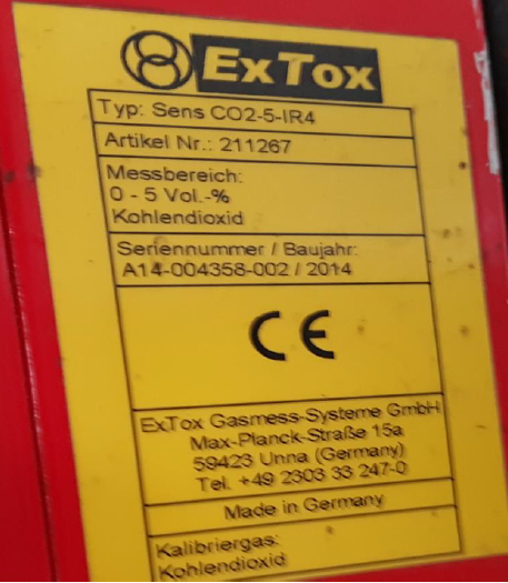 SENS CO2-5-IR4 obsolete, replacement Sens CO2-5-IR2 