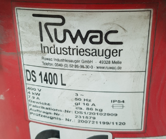 filter for DS 1400 L 