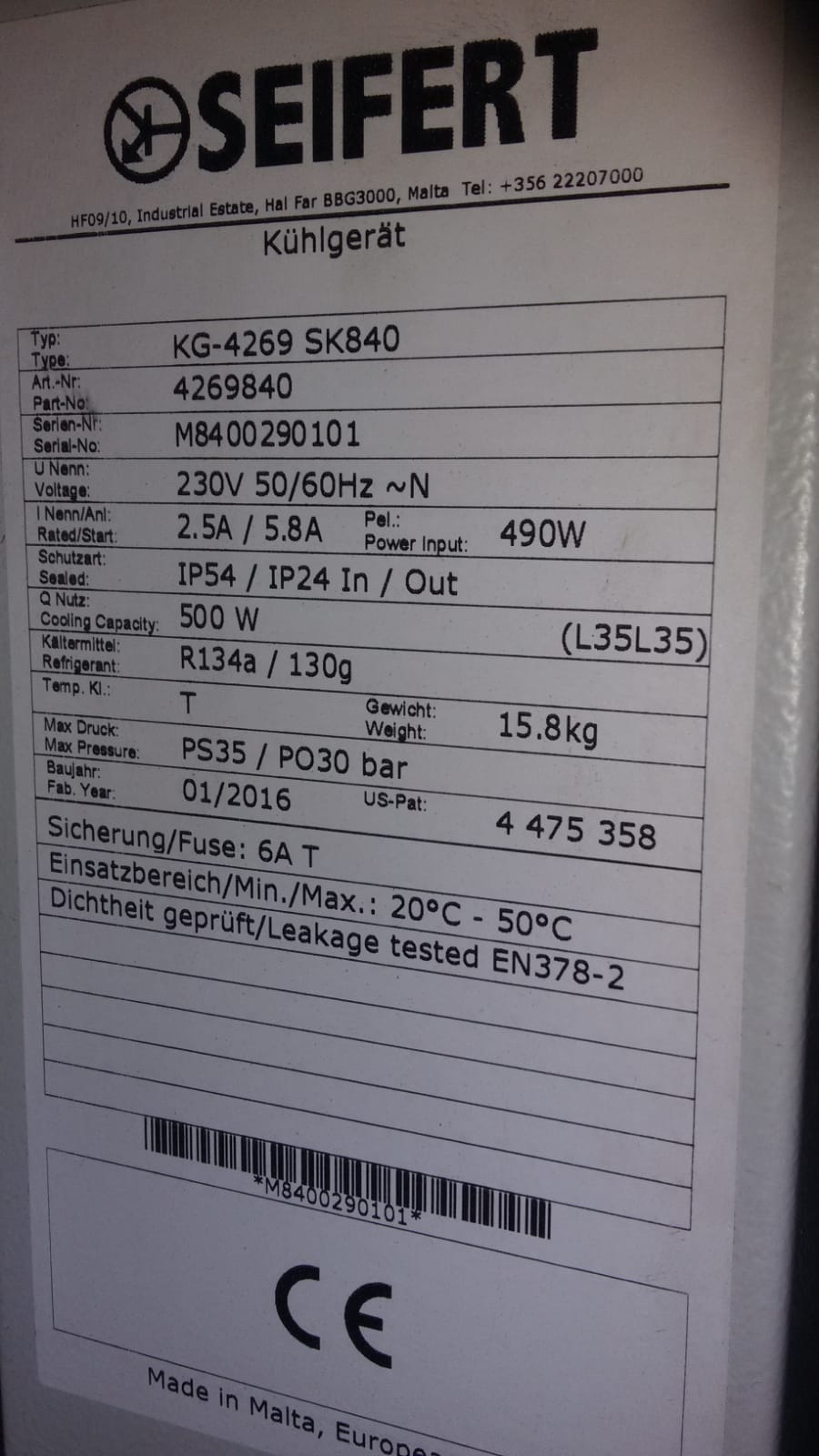 KG-4269 SK840 