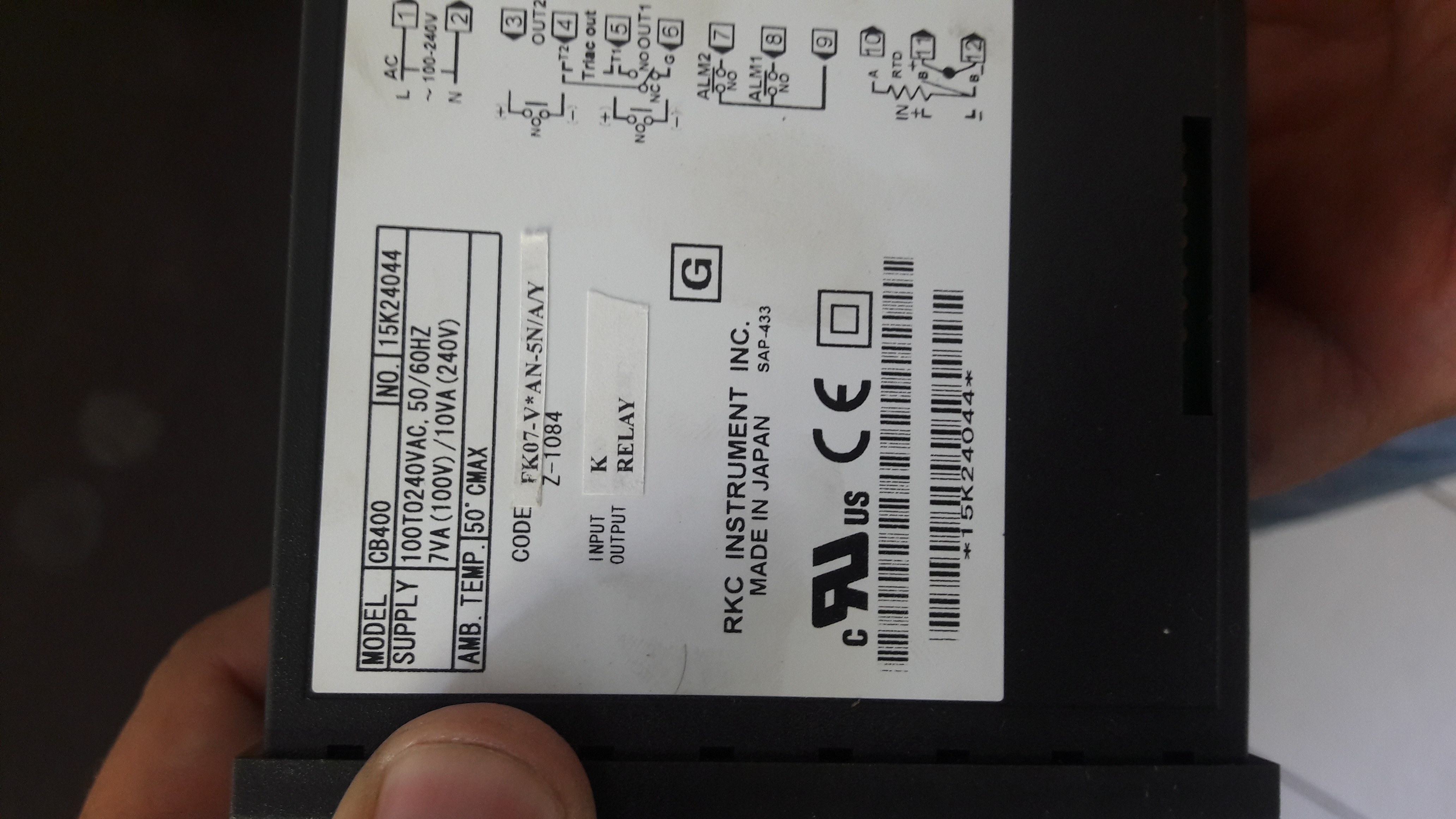 CB400 FK07-V*AN-5N/A/Y