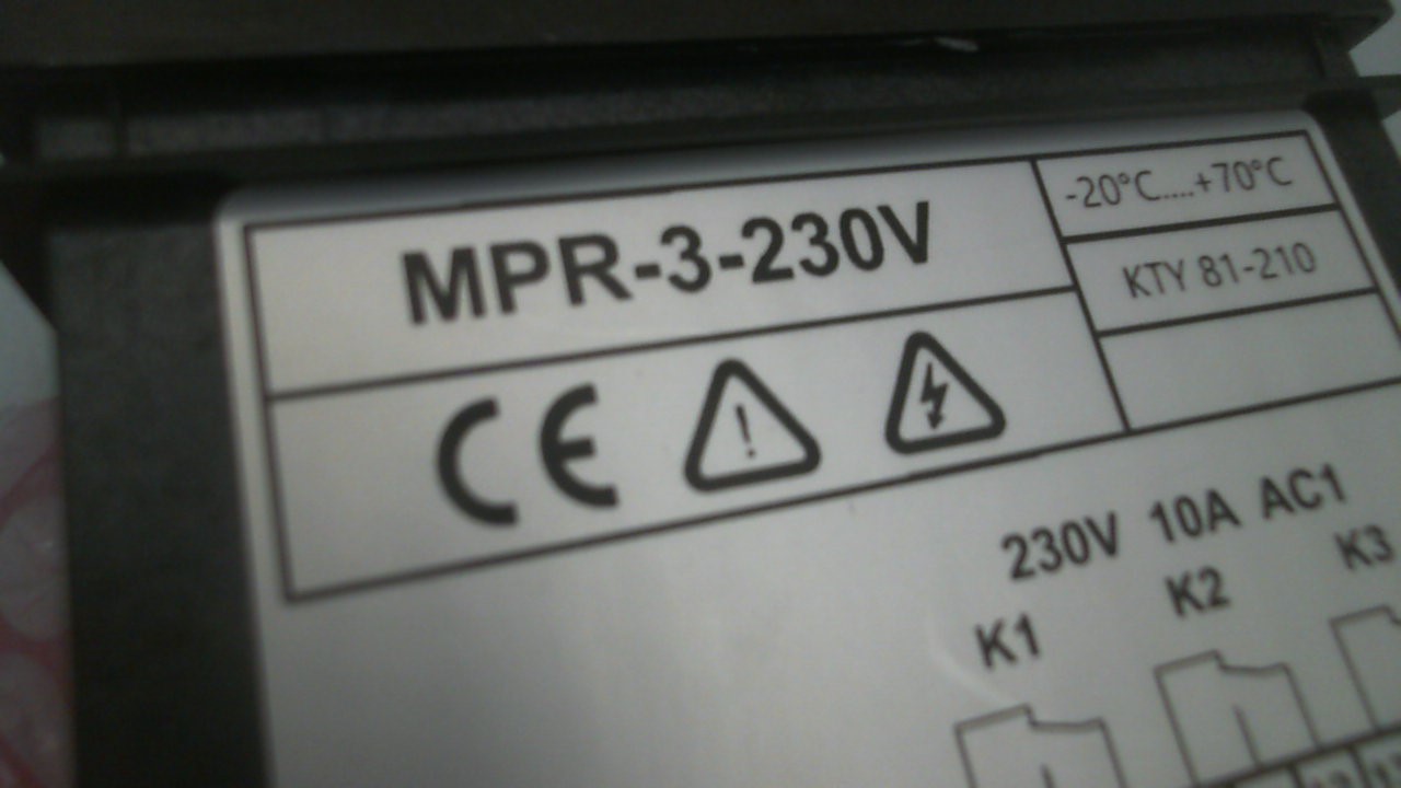 MPR-3 230V
