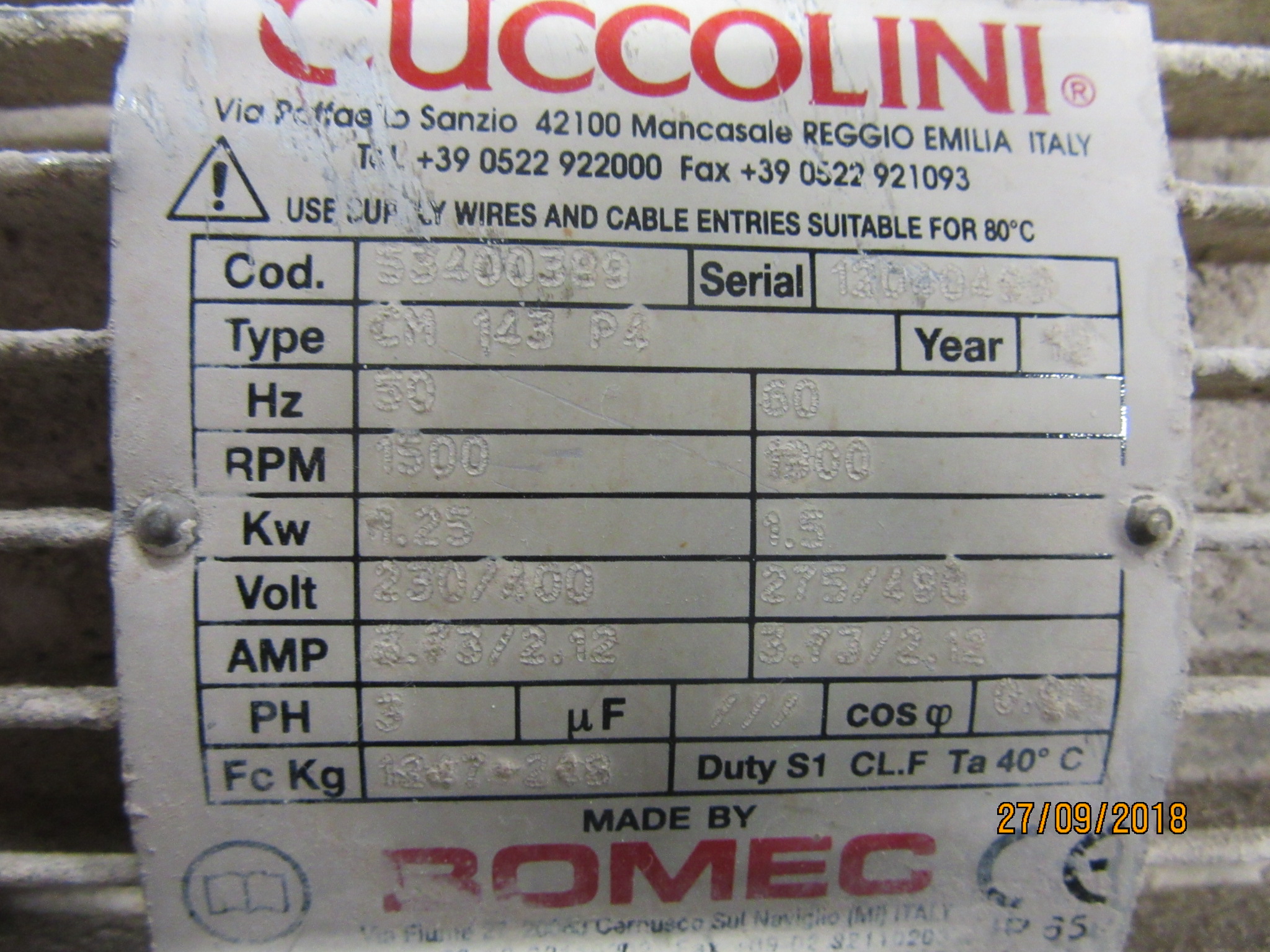 bearings for CM143 P4