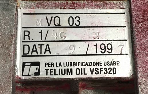 MVQ 03 obsolete, replaced by MV30 R=1:40 G56 B14