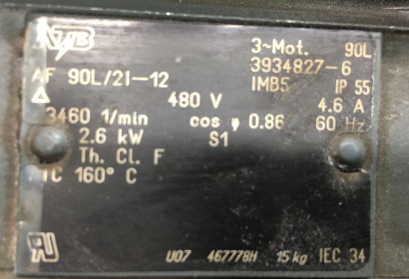 AF 90L/2I-12 OEM for WALTER SPECK GMBH & CO.KG in Roth