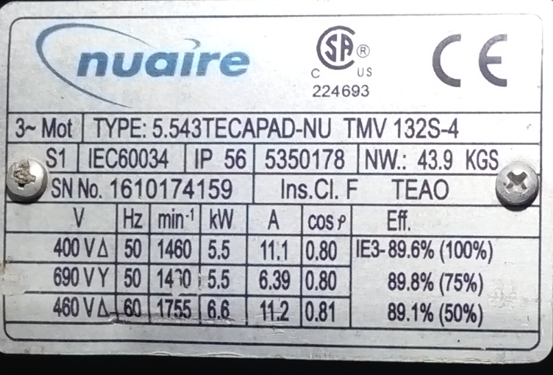 5.543TECAPAD-NU TMV 132S-4