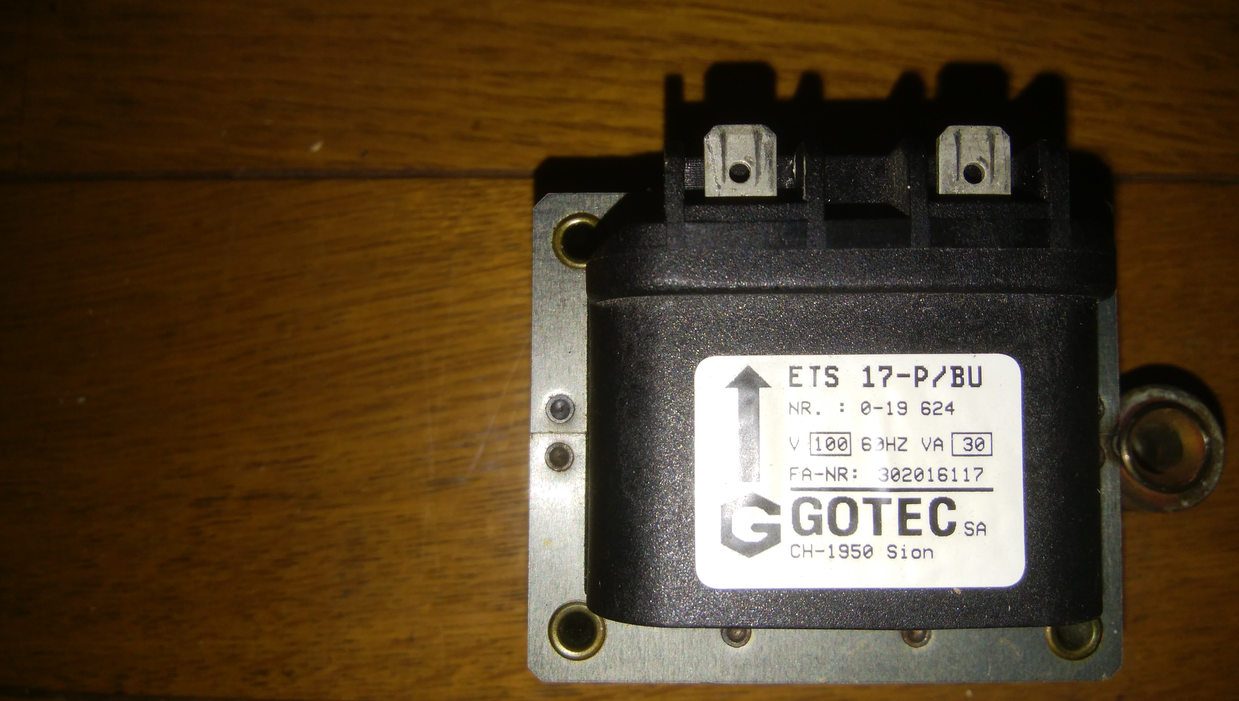 suction seat of GOTEC 17-P / BU