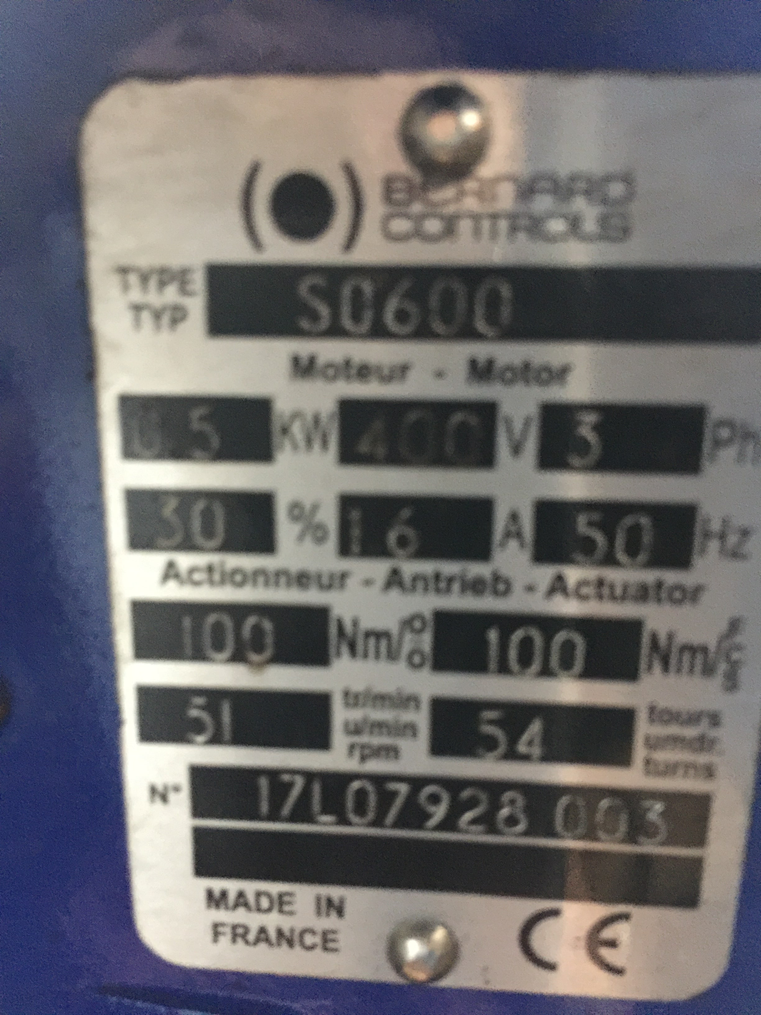 S0600, replaced by BCD0012124