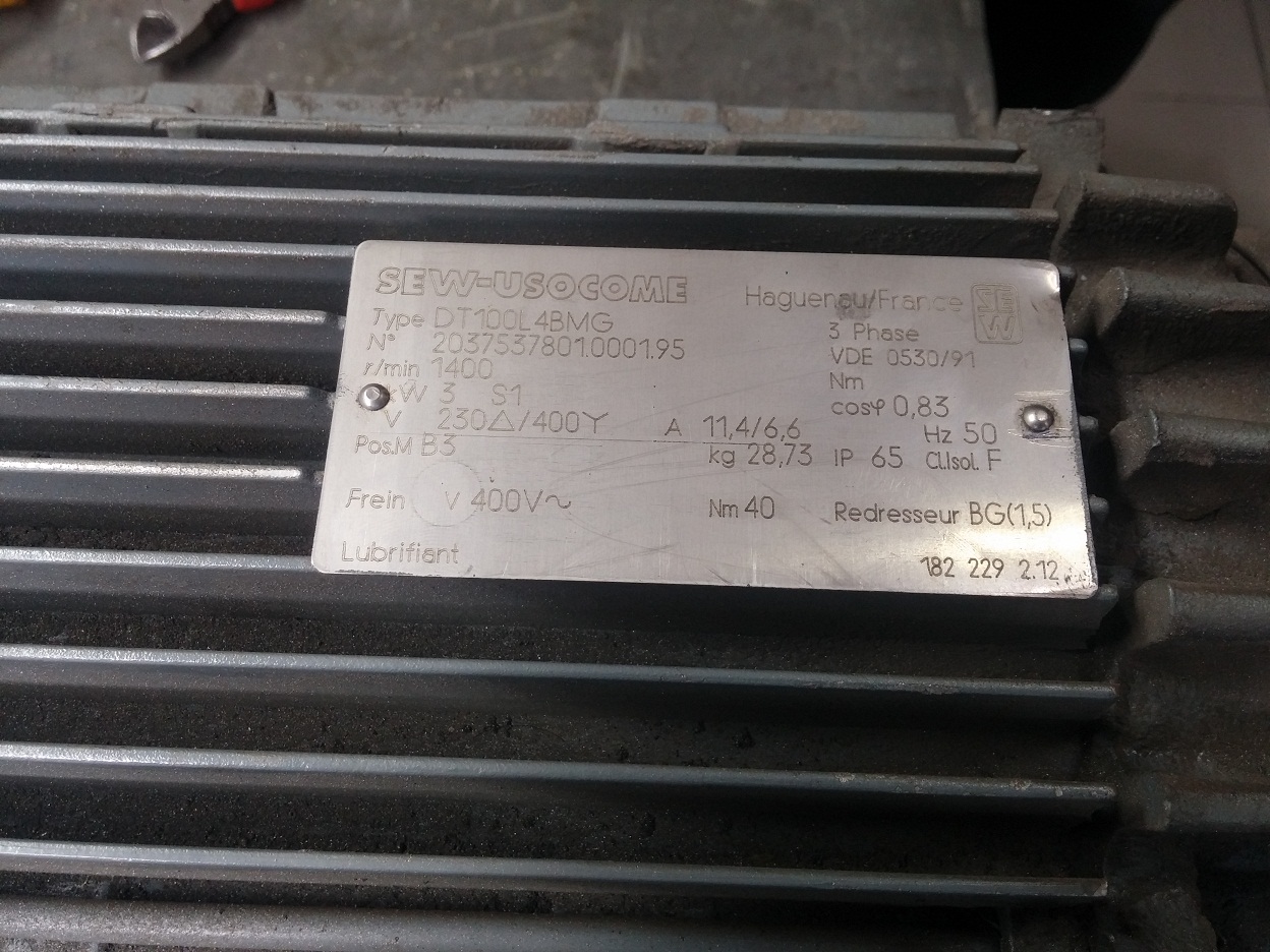 DT100L4BMG REPLACED BY DRN100L4/BE5/FI