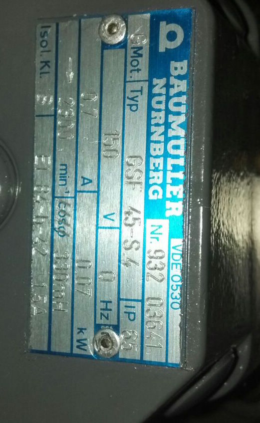 507468 Type  GSF 45 S