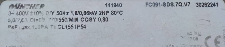 141940 FC091-SDS.7Q.V7  30262241 (OEM)