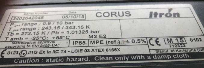 CORUS PTZ, 0.9 – 10 bar