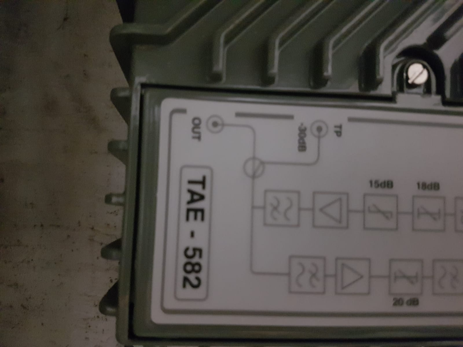 TAE-582 obsolete, replaced by TAE1125