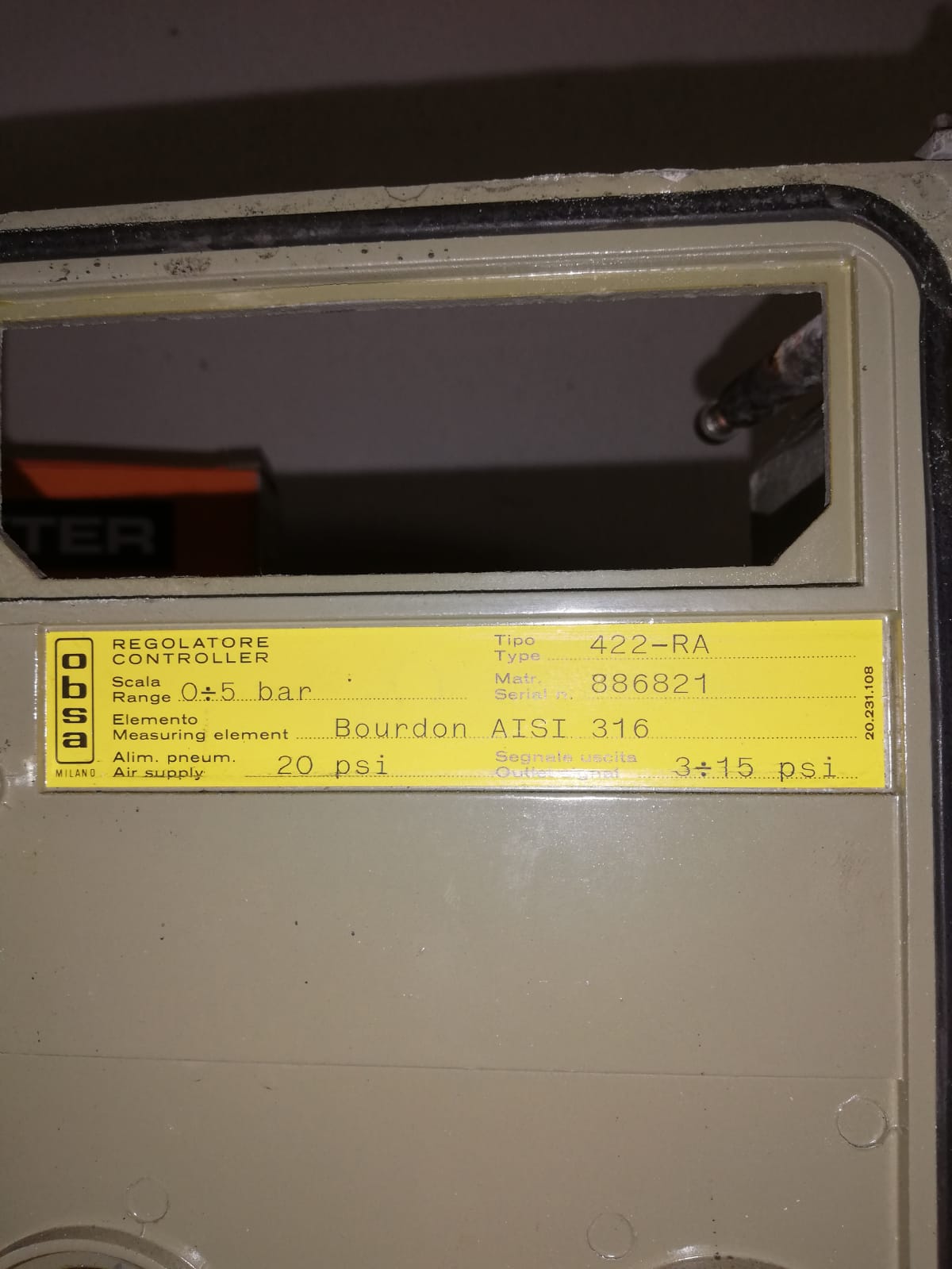 422-RA obsolete, replaced by 622 ( Spirax Sarco )