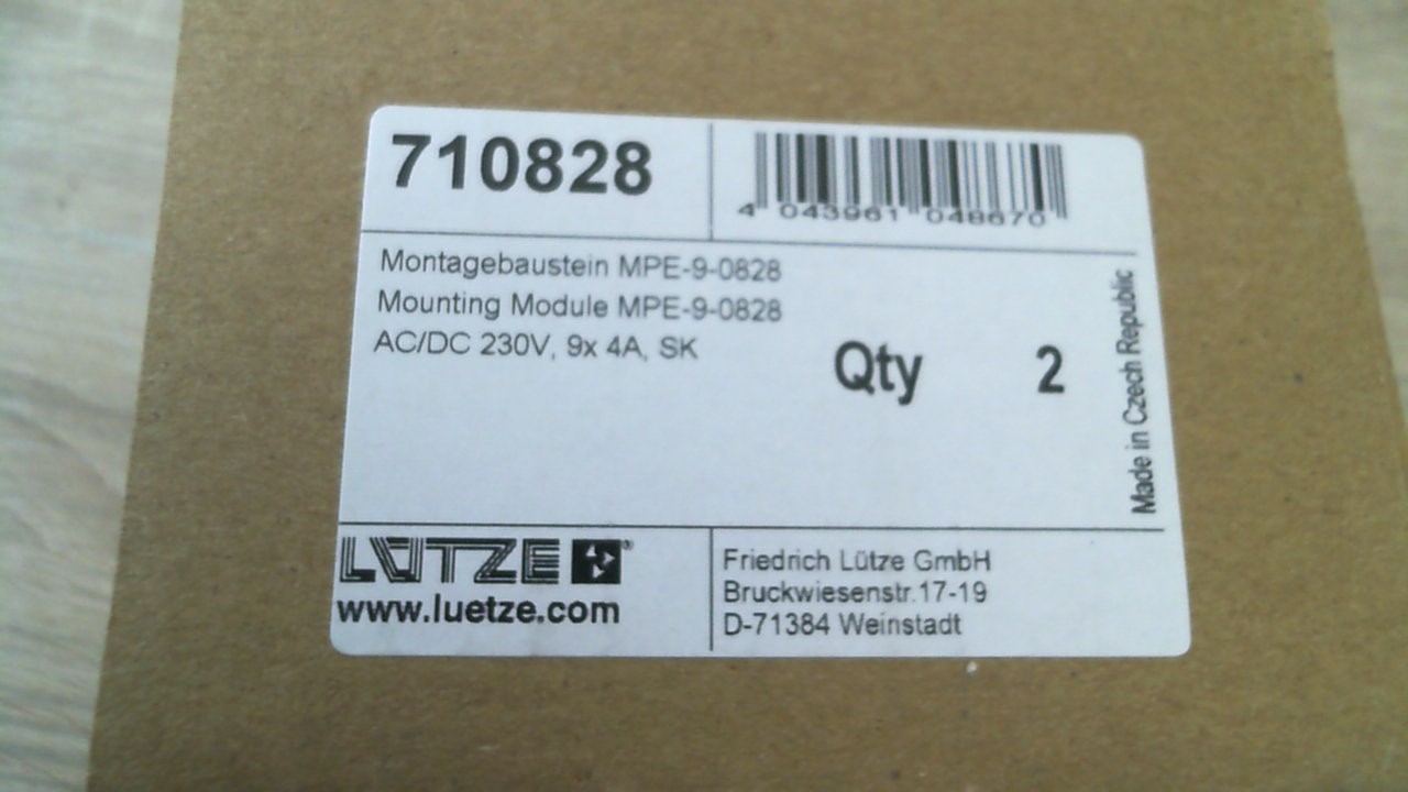 710828 / MPE-9 250V KL