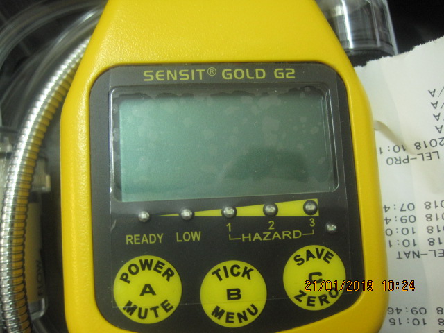 Gold G2 4 Gas Order No: 911-00000-08
