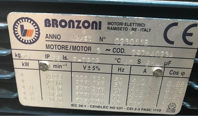 0230118 ( OEM code RCOMV 00021  )