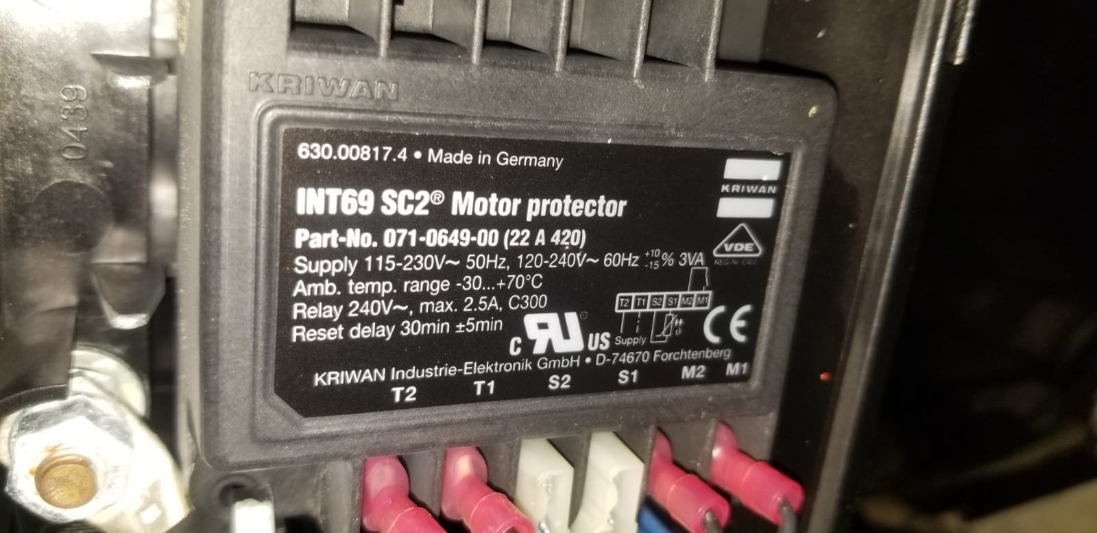 071-0679-00 -OEM, alternative INT69 KF2 ( 22A620S80 )