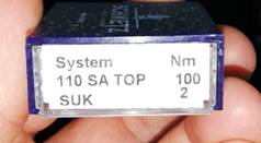 1011485 Type 110 SA TOP SUK 47:66FB1100