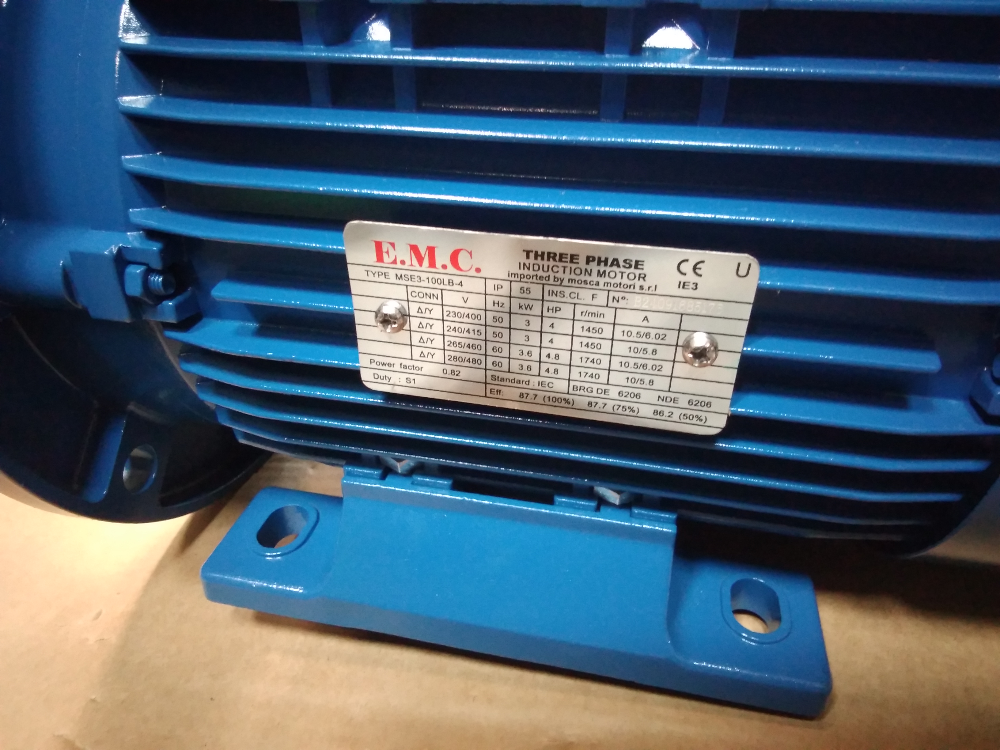 MSE3 100LB4 IE3