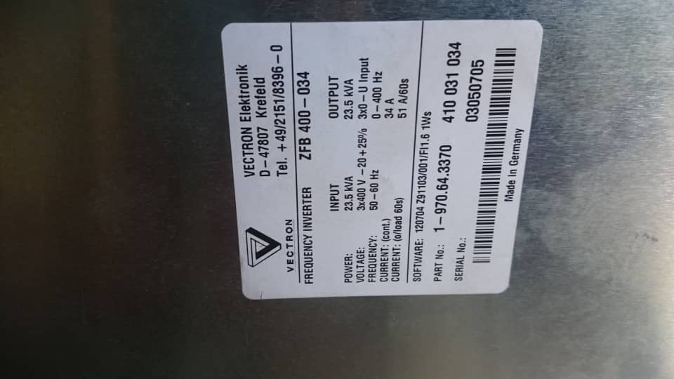 ZFB400-034 23.5 KVA  - OEM