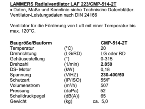 LAF 223/CMP-514-2T