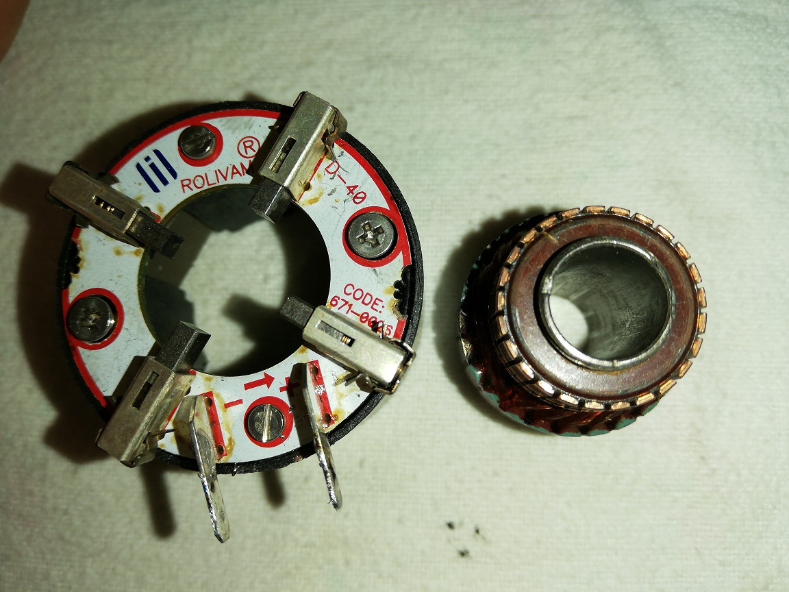 Rotor for P/N: 17201-670-0040, Type: D40,10 V not available