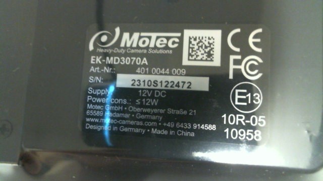 P/N: 4010022100 Type: MD3070A