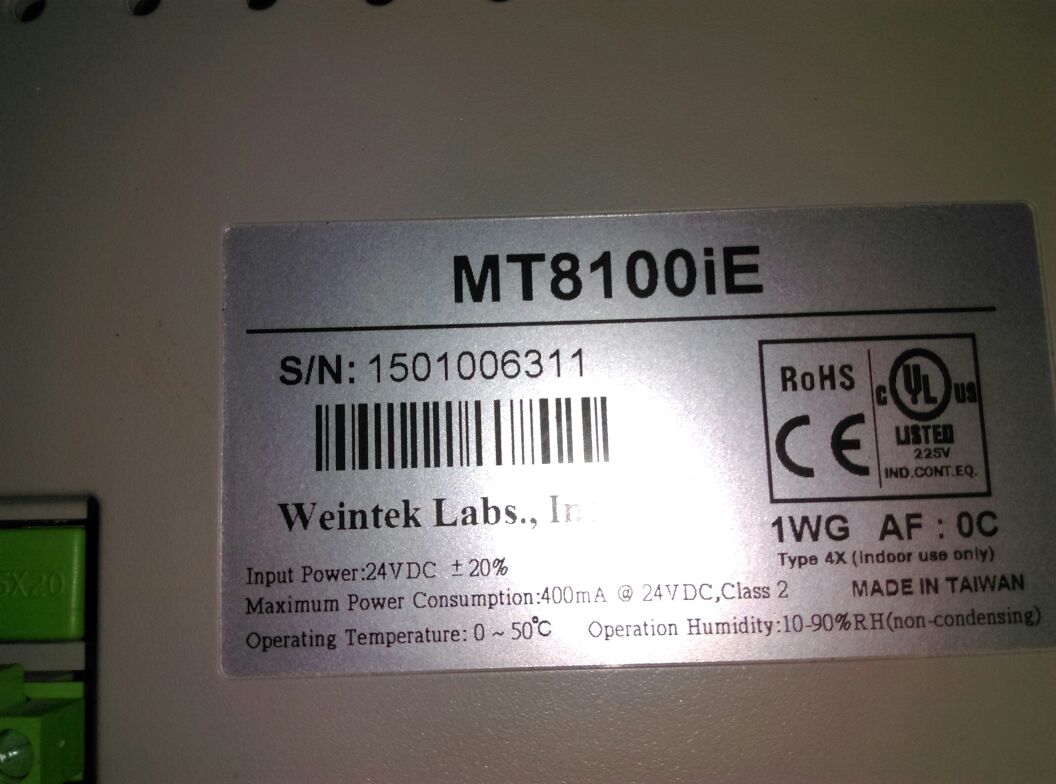 MT8100iE1WG - not available, alternative - MT8102iE 