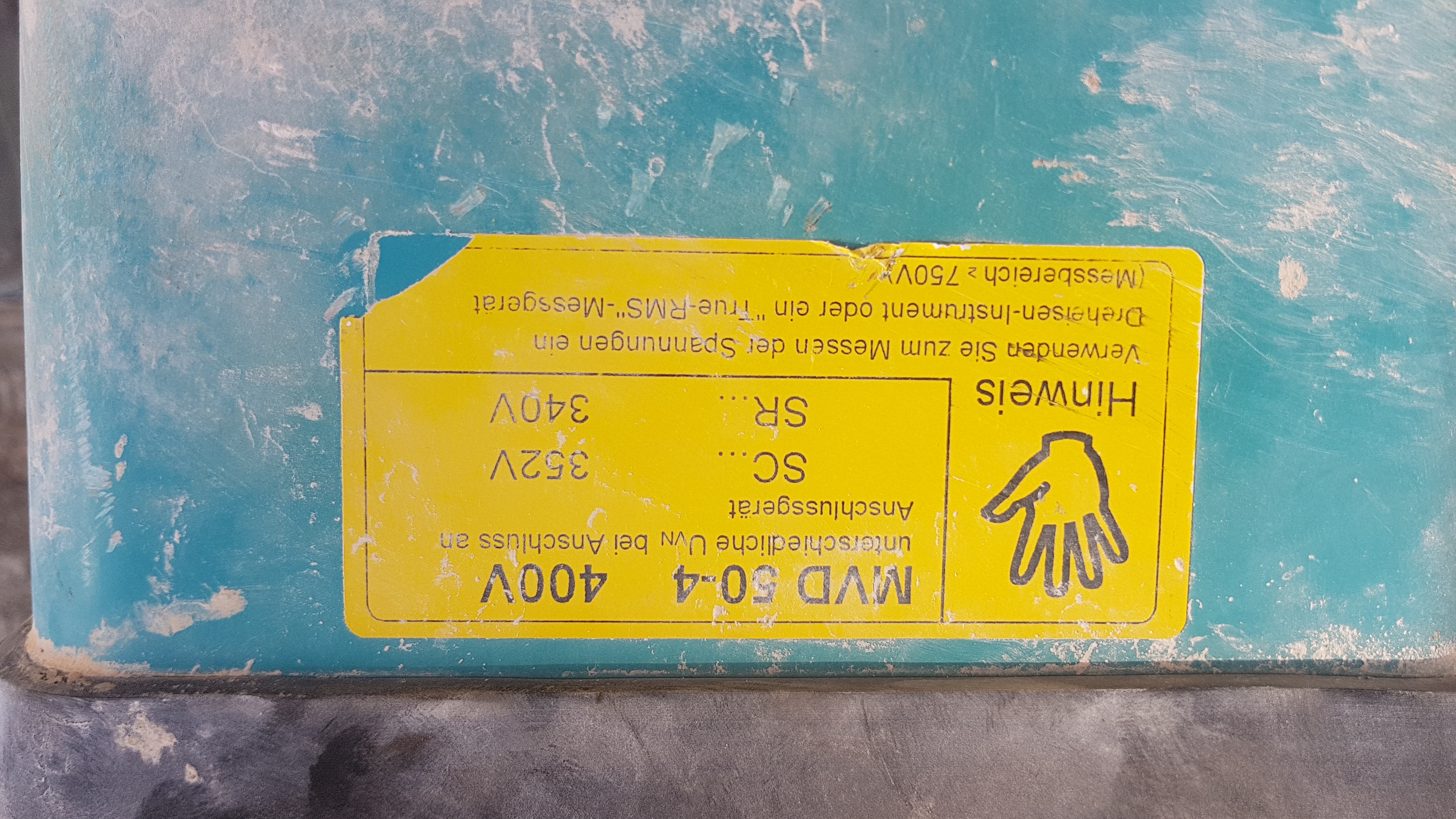 MVD 50-4 400V, 50HZ, 6.8AMP