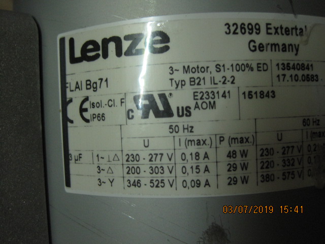13540841 Type FLAI BG71