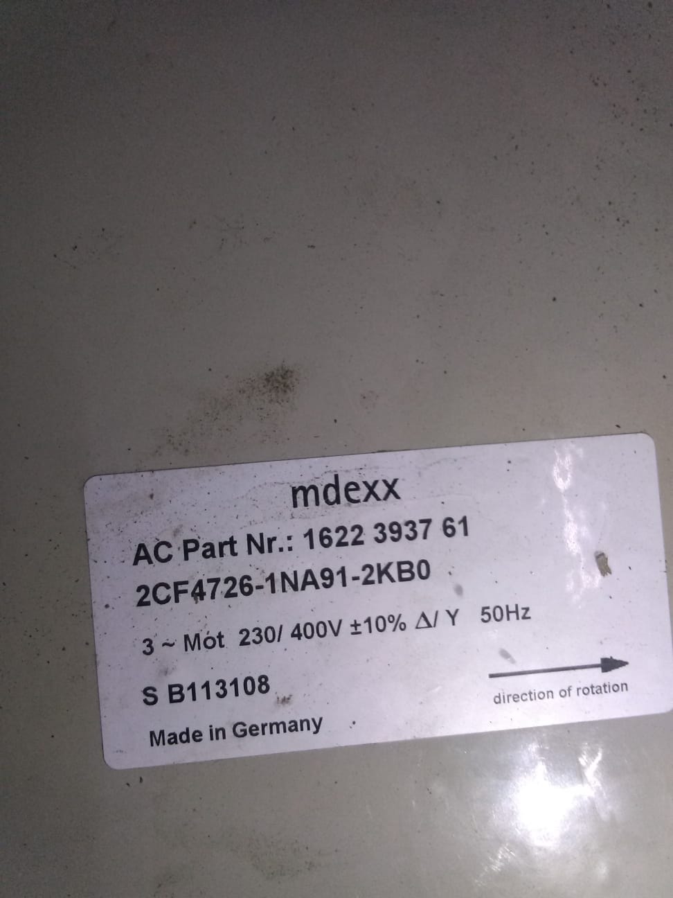 P/N: 1622 3937 61
