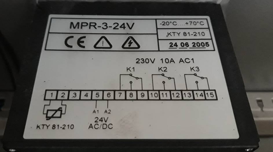 MPR-3 24VUC