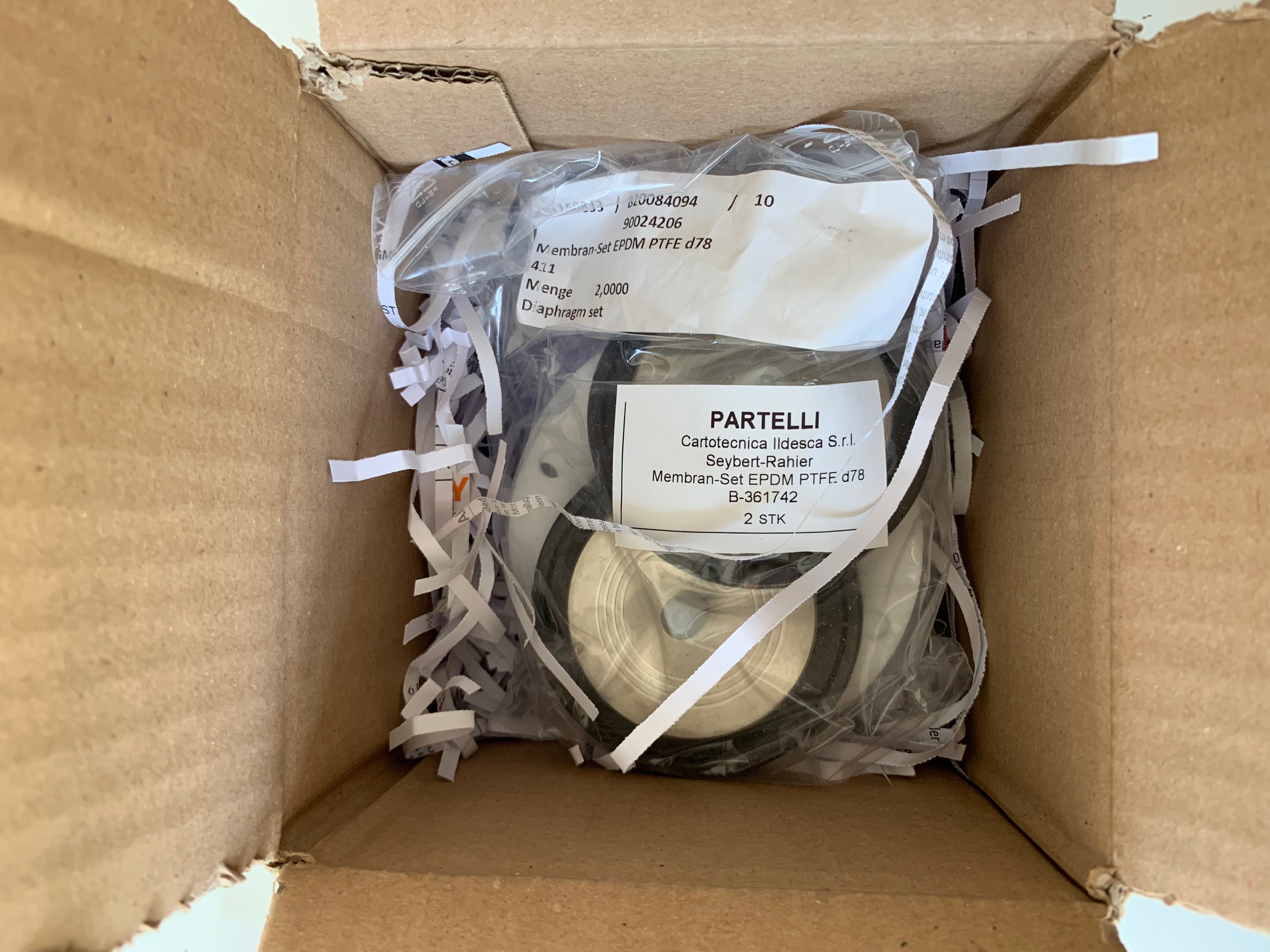 Membran-Set EPDM PTFE d78