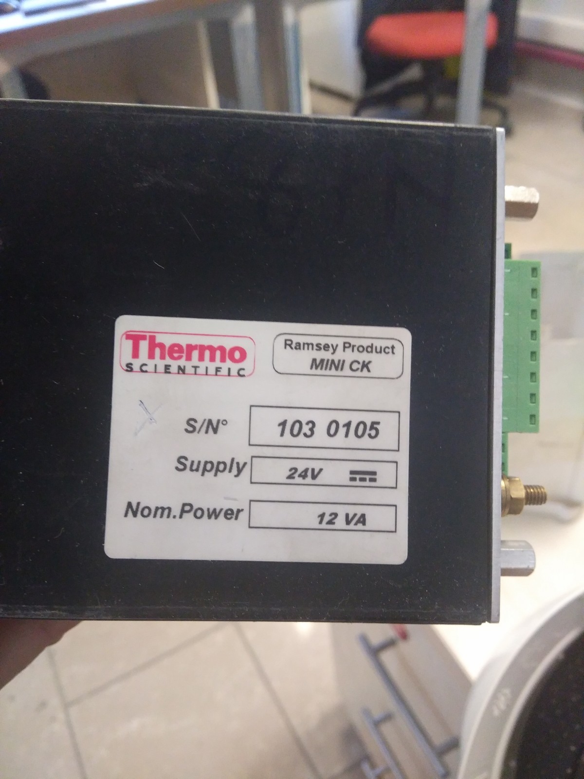 CK101P24VDC  S/N:103 0105