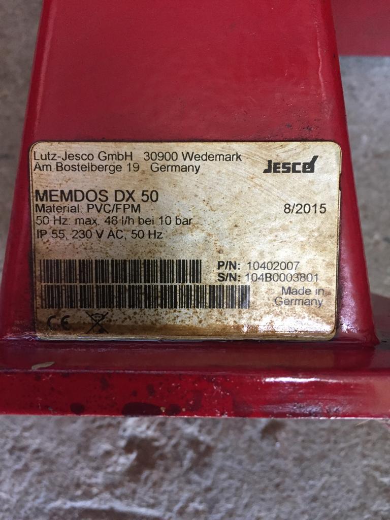 P/N: 10402007 S/N: 104B0003801
