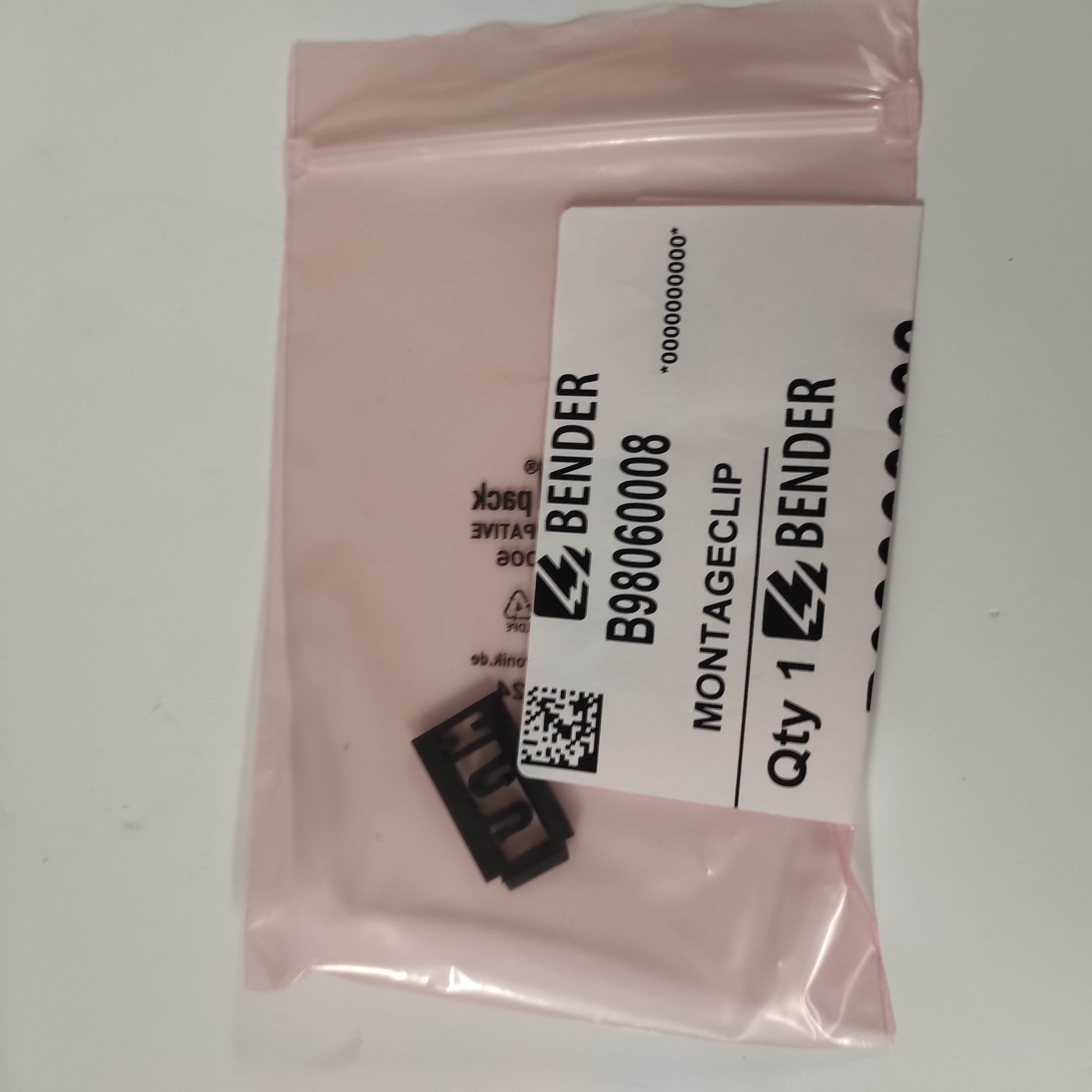p/n: B98060008, Type: Montageclip für Gehäuse XM420