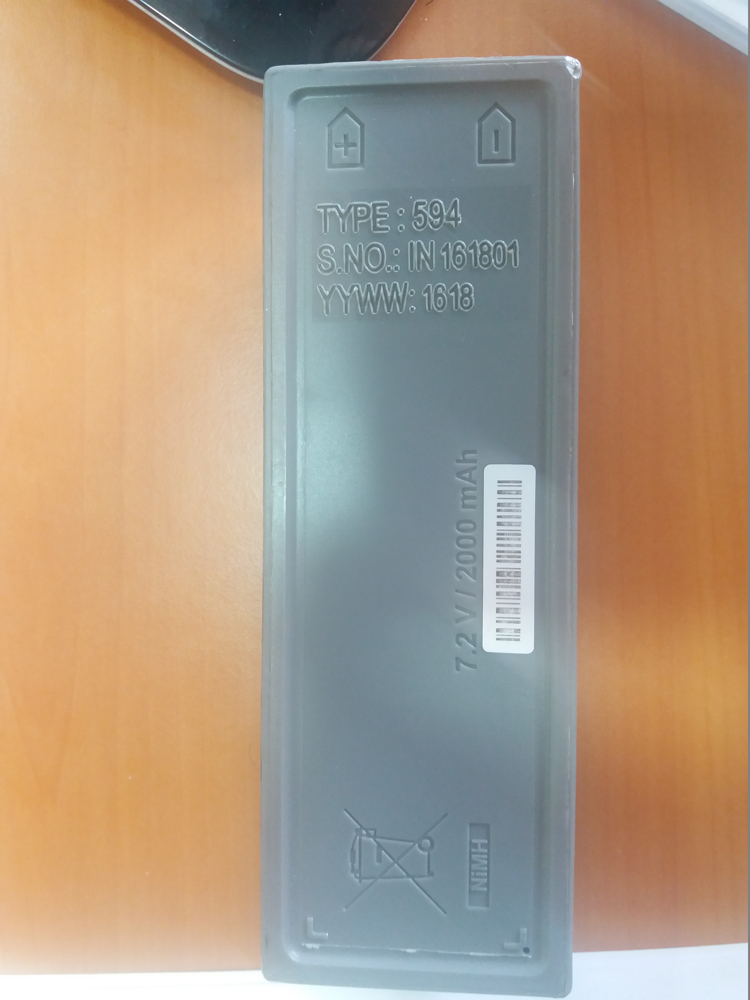 Type:594 S/N: IN 161801