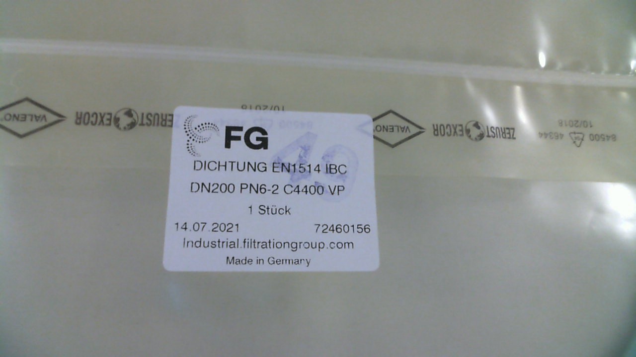 Gasket EN1514 IBC DN200