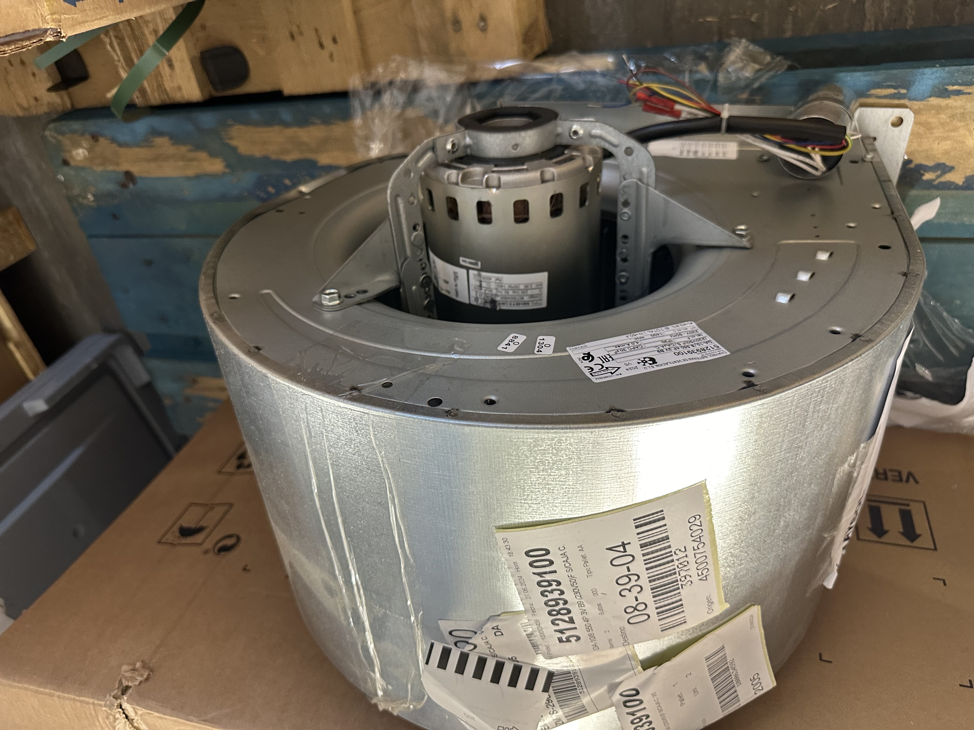 P/N: 5128939100, Type: DA 10/8 550 W 4P 3V