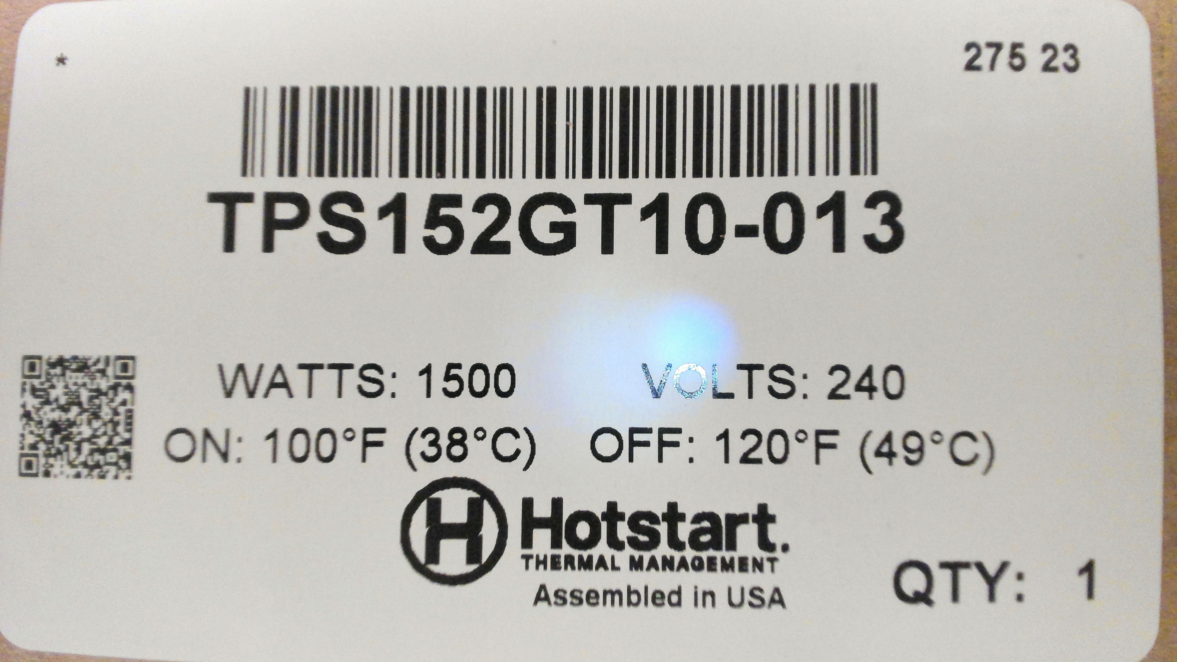 TPS152GT10-013 (1500W)