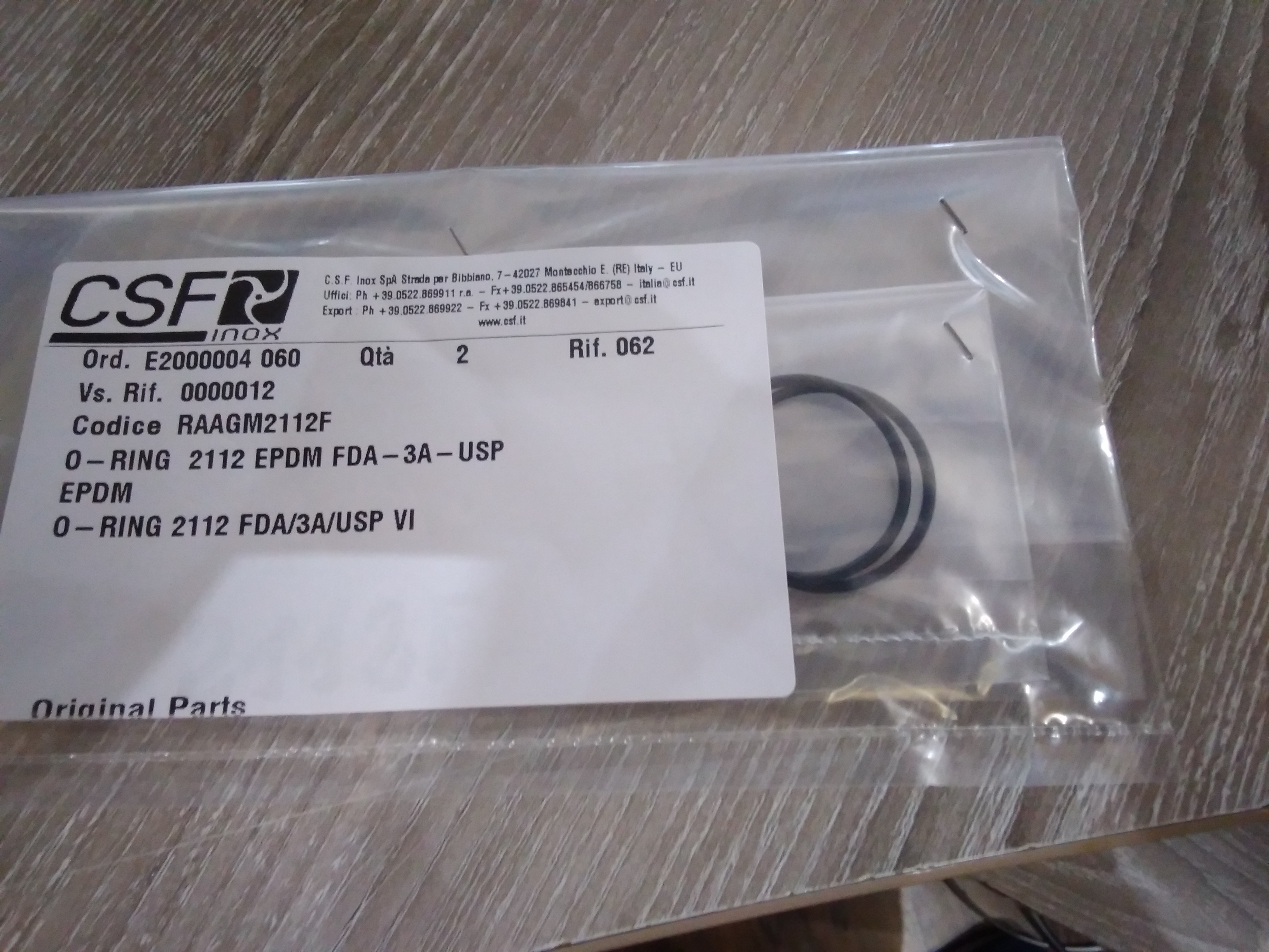 RAAGM2112F , (for  CS -50-175-2-7.5/BM 45PW64)