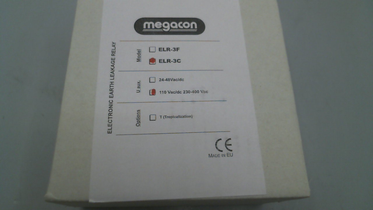 ELR-3C 110 VAC/DC 220-400 VAC / 604030