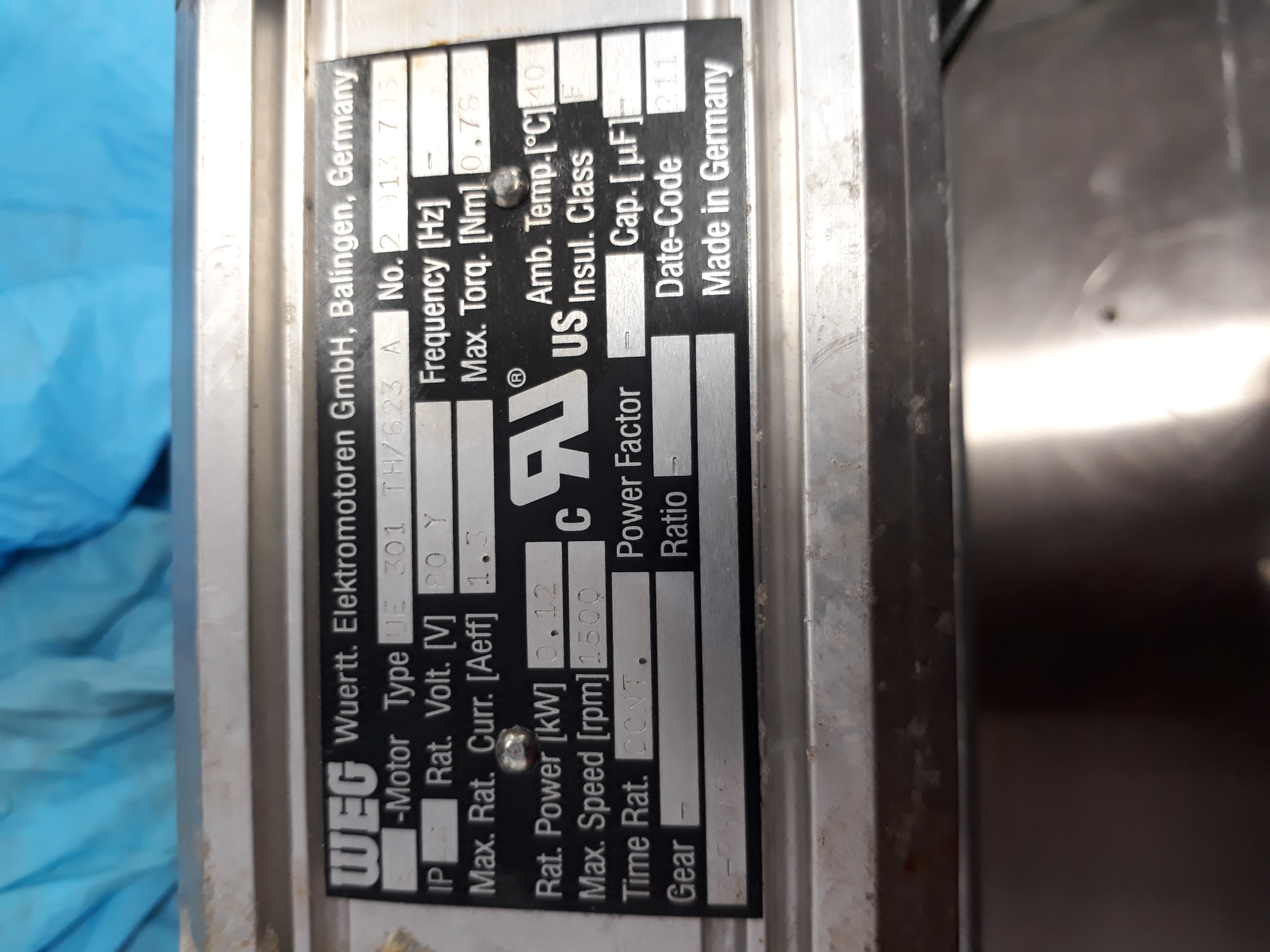 Type: UE 301 TH/623 A