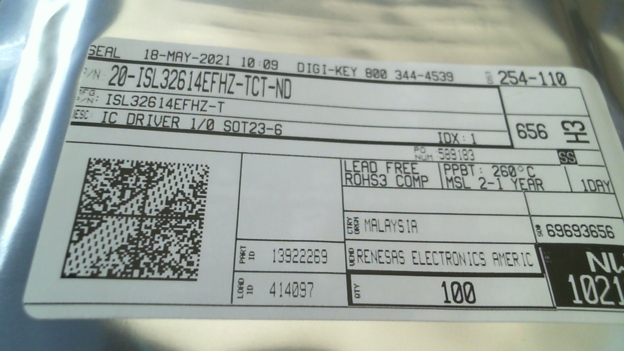 ISL32614EFHZ-T