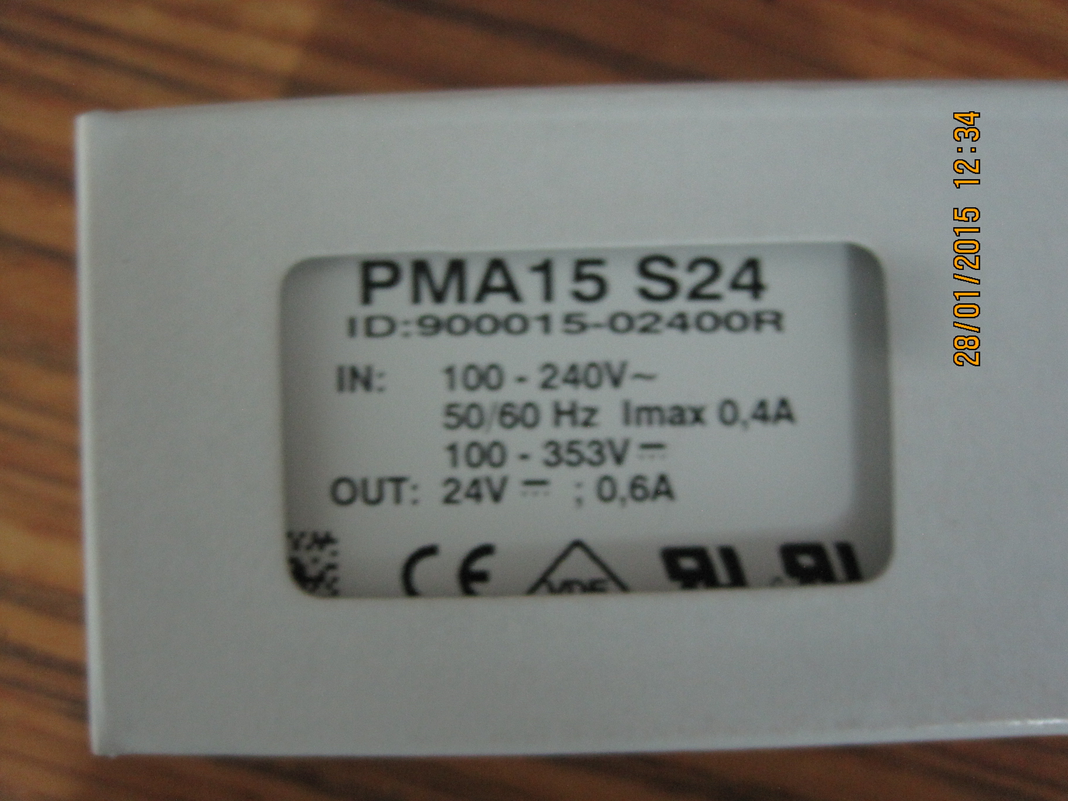 PMA15 S24 / 900015-02400R