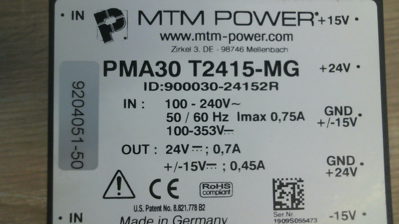 PMA30 T2415 - MG - OEM