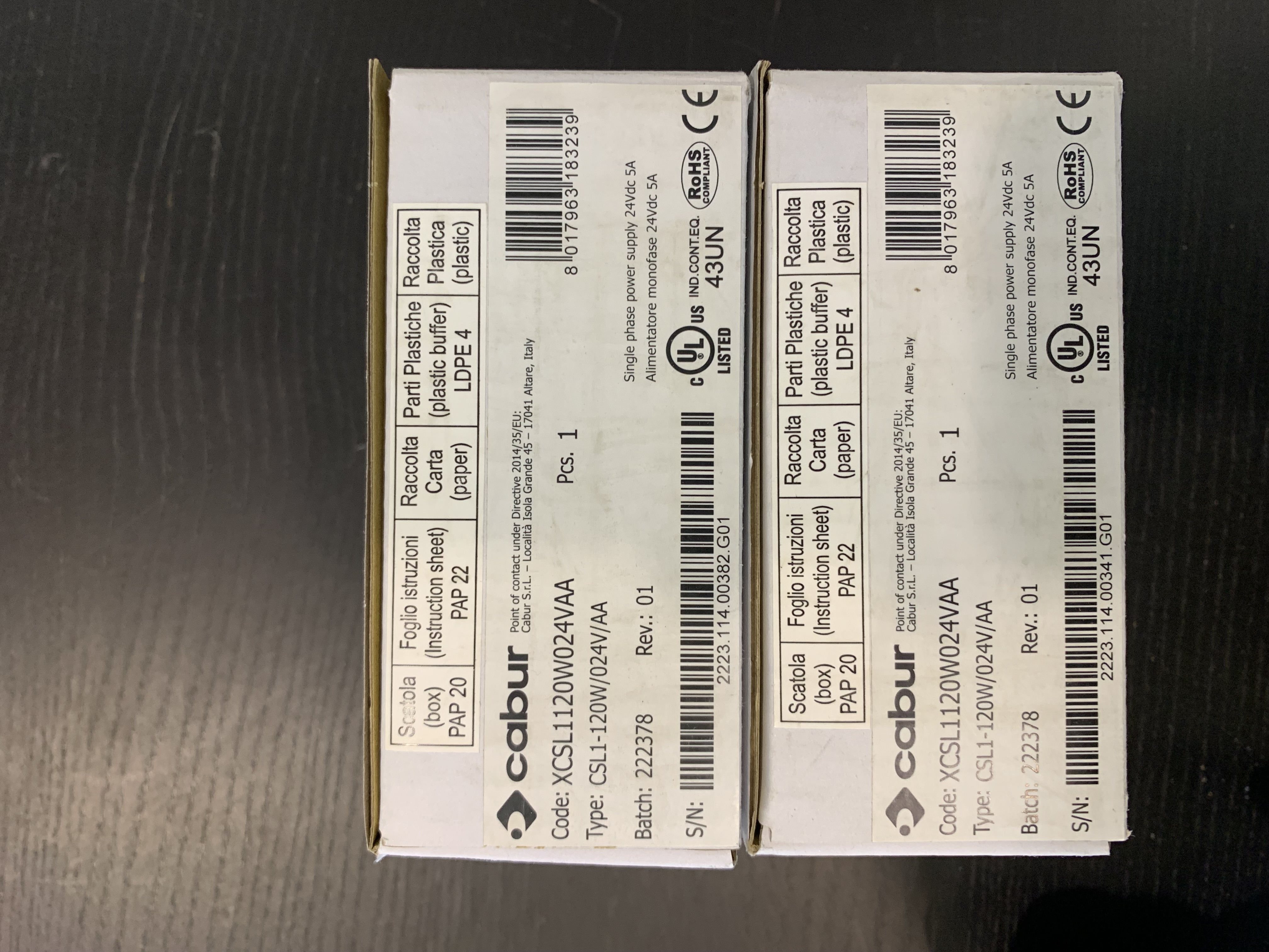 XCSL1120W024VAA
