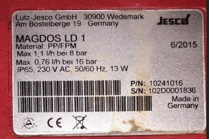 10241016 ( MAGDOS LD 1 PP/FPM )